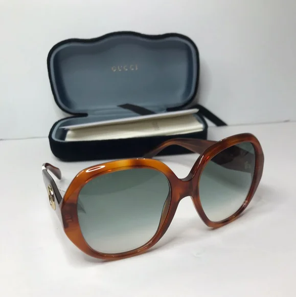 New - ?Original Gucci Grey Gradient Geometric Ladies  display picture 1